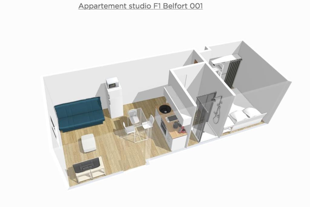 Appartements Cosy Belfort Bagian luar foto